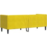  Trosjed Chesterfield s jastučićima žuti baršunasti | shoptok.hr