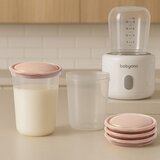 BabyOno Spremnik za pohranu mlijeka 4 kom, bež | shoptok.hr