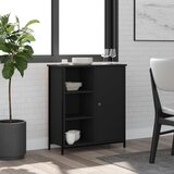 vidaXL Komoda črna 70x30x80 cm inženirski les Cene