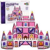 Magnetic Construction Blocks Princess Castle Pink 58 pcs. Cijene