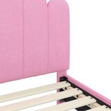  Posteljica za malčke z vzglavjem Roza 80 x 160 cm blago, (5000104887) | Shoptok.si