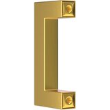  Ručke za ormarić 20 kom zlatne 64 mm od nehrđajućeg čelika | Eponuda.com