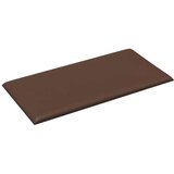  Zidne ploče od umjetne kože 12 kom smeđe 30 x 15 cm 0 54 m² | shoptok.hr
