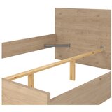Tvilum Zakonska postelja v hrastovem dekorju 160x200 cm v naravni barvi Naia – | Shoptok.si