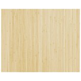 Tepih pravokutni svijetli prirodni 80 x 100 cm od bambusa | Eponuda.com