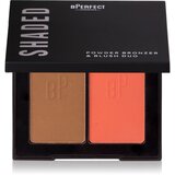 BPerfect Shaded Powder Bronzer & Blush Duo bronzer in rdečilo odtenek 02 Medium 7 g Cene