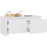  Stolić za kavu bijeli 90 x 50 x 41,5 cm od konstruiranog drva | Eponuda.com