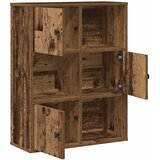  Regal za knjige boja starog drva 60x24x76,5cm konstruirano drvo | shoptok.hr