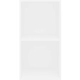 vidaXL Knjižna omara bela 40x30x76,5 cm inženirski les | Shoptok.si