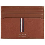 Tommy Hilfiger Etui za kreditne kartice Th Premium Leather Cc Holder AM0AM12186 Rjava