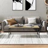  Stolić za kavu boja hrasta 100 x 50 x 35 cm konstruirano drvo | shoptok.hr