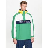 Tommy Jeans Anorak Chicago Archive DM0DM15912 Zelena Relaxed Fit | Shoptok.si