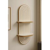 Hanah home Dekorativna zidna polica Artmtkwll2 White Cene