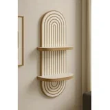 Dekorativna zidna polica Artmtkwll2 White