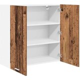 vidaXL Viseča omarica Riga Star les 80 x 31 x 80 cm Konstruiran les | Shoptok.si