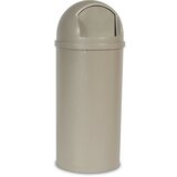 Rubbermaid Protipožarna posoda za odpadke (PE), prostornina 57 l, VxØ 930 x 390 mm, beige | Shoptok.si