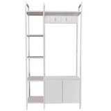 Woody Fashion Stalak za cipele 90x175x35cm Bijeli | Eponuda.ba
