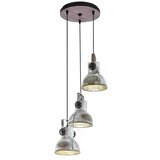 Eglo 49647 - visilica na sajli barnstaple 3xE27/40W/230V | Eponuda.com