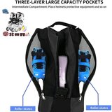 Venisymlis Torbe Za Rolke Zračne Torbe Za Rolke Vrhunske Torbe Za Drsalke Za Dva, (22100485) | Shoptok.si