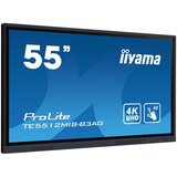 Iiyama monitor TE5512MIS-B3AG is an exceptional 4K uhd interactive display designed by to enhance collaboration, communication, and engagement. with key features like zero airgap lcd screen eliminating parallax, puretouch-ir, iiware 10 with android 11. | ePonuda.com
