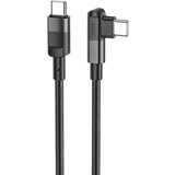 hoco. Kabel za punjenje (U108) - USB Type-C na USB Type-C PD 100W 5A 1.2m - crni | shoptok.hr