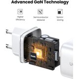 Ugreen Nexode 45W Dual USB-C PD Charger (25W+20W) white | shoptok.hr
