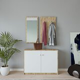 Woody Fashion coburg L1318 oakwhite hall stand | ePonuda.com