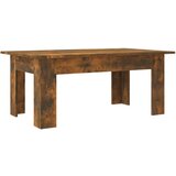 Maison Chic Klubska mizica - kavna mizica - Nizka mizica dimljeni hrast 100x60x42 cm inženirski les, (21753485) Cene