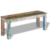 vidaXL Klupa od masivnog obnovljenog drva 110 x 35 x 45 cm | shoptok.hr