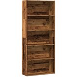 vidaXL Ormarić za knjige boja drva 80 x 30 x 189 cm konstruirano drvo Cijene