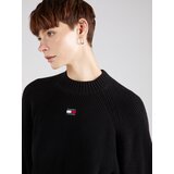 Tommy Jeans Pulover crvena / crna / bijela | shoptok.hr