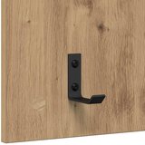  Vješalica za kapute na zidu Umjetnički hrast 40 x 10 x 90 cm | shoptok.hr