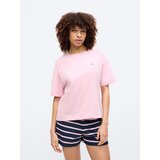 Tommy Hilfiger Underwear Kratke hlače za spavanje mornarsko plava / roza | shoptok.hr