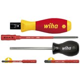Wiha podesivi moment odvijač torque vario-s električarski plusminus / pozidriv varijabilno podesivi obrtni moment, 5 delova ( w 38074 )