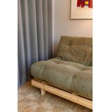 Karup Zelena futon fotelja na rasklapanje od samta Roots – | shoptok.hr