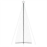 vidaXL LED božićno drvce 789 LED šarenih 476 cm | shoptok.hr