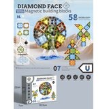 Denis Magnetni blokovi set za sklapanje, panoramski točak, 58 delova | Eponuda.com