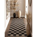 Hanse Home Črn/kremno bel obojestranski/ročno tkan tekač iz mešanice jute 80x300 cm Rex – | Shoptok.si