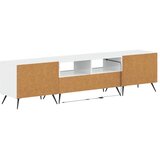  5-dijelni LED TV ormarić Bijela visokog sjaja Konstruirano drvo - Bijela visokog sjaja 81 cm | shoptok.hr