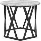  Bocni stol 2 pcs Siva Sonoma Inženjerska drva i čelik | shoptok.hr
