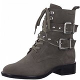 Tamaris Gležnjače na vezanje siva | shoptok.hr