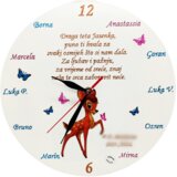  Personalizirana ura za teto v vrtcu Š1796 | Shoptok.si