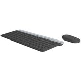Logitech tipkovnica slim wireless combo MK470 z miško, brezžična | Shoptok.si