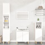 Maison Chic Kopalniško pohištvo - Kopalniški sestavi 3 kosi bele barve inženirski les, (21787290) | Shoptok.si