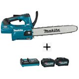 Makita akumulatorska lančana testera 350mm XGT 40V UC004GZ + starter set XGT (2 x 4Ah BL4040 + brzi punjač DC40RA) 191L77-9