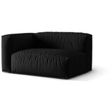 Micadoni Crna modularna sjedeća garnitura (s lijevim kutom) Martina – Home | shoptok.hr