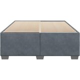  Okvir za krevet bez madraca tamnosivi 140 x 190 cm baršunasti | shoptok.hr