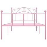  Okvir za krevet ružičasti metalni 100 x 200 cm | shoptok.hr
