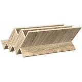  Polica za časopise s policom Sonoma hrast 65 x 53 x 28,5 cm | shoptok.hr