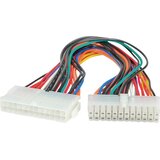 Roline tok priključni kabel [1x 24-polni električni moški konektor ATX - 1x 24-polni električni ženski konektor ATX] 0.30 m pisana, (20414789) | Shoptok.si